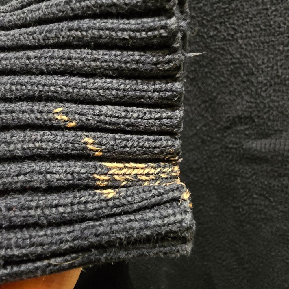 Polo Ralph Lauren 1/4 zip knit sweater 100% cotton men's XL long sleeve ribbed - Picture 6 of 12
